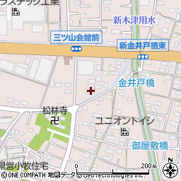 愛知県小牧市東田中589周辺の地図