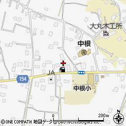 夷隅川土地改良区中滝機場周辺の地図