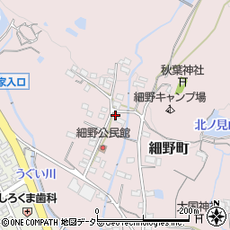 愛知県春日井市細野町3193周辺の地図