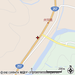 岐阜県恵那市上矢作町4008周辺の地図