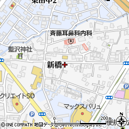 静岡県御殿場市新橋693周辺の地図