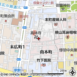 上田歯科クリニック周辺の地図