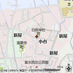 神奈川県小田原市小台184-1周辺の地図