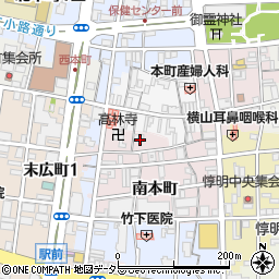 京都府福知山市南本町132周辺の地図