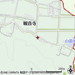 京都府福知山市観音寺112周辺の地図