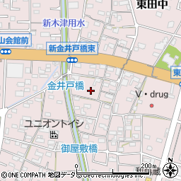 愛知県小牧市東田中1728周辺の地図