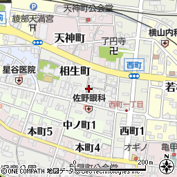 丸金屋酒店周辺の地図