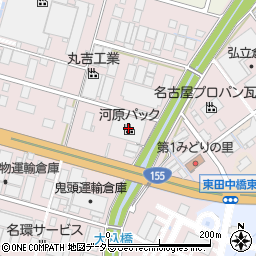 愛知県小牧市東田中1332周辺の地図