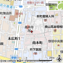 京都府福知山市南本町135-2周辺の地図