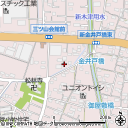 愛知県小牧市東田中603周辺の地図