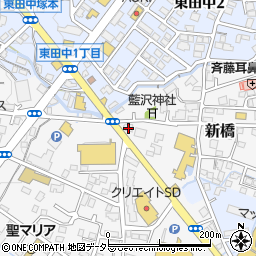静岡県御殿場市新橋1535周辺の地図