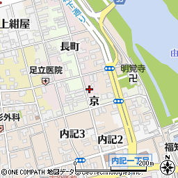 京都府福知山市東長4-2周辺の地図