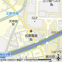 愛知県小牧市三ツ渕1895-4周辺の地図