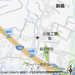 静岡県御殿場市新橋267周辺の地図