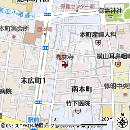 京都府福知山市南本町387周辺の地図
