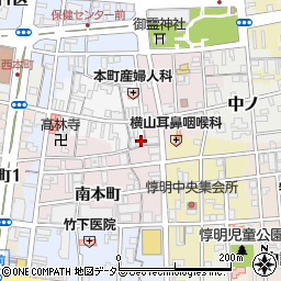 京都府福知山市南本町268周辺の地図