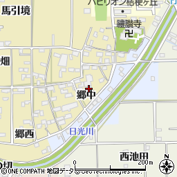 愛知県一宮市大和町福森郷中24周辺の地図