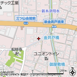 愛知県小牧市東田中604周辺の地図