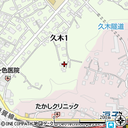 エルカーサ湘南周辺の地図