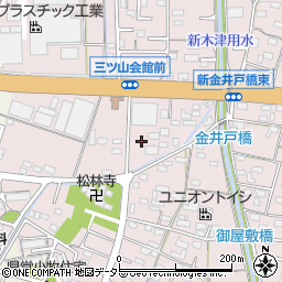 愛知県小牧市東田中590周辺の地図