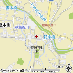 岐阜県土岐市妻木町87周辺の地図
