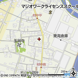 愛知県小牧市村中718周辺の地図