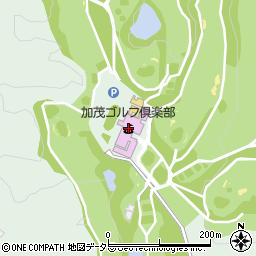 加茂ゴルフ倶楽部周辺の地図