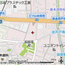 愛知県小牧市東田中580周辺の地図