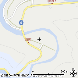 兵庫県養父市大屋町須西227周辺の地図