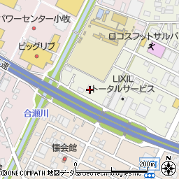 愛知県小牧市小牧原新田1116周辺の地図