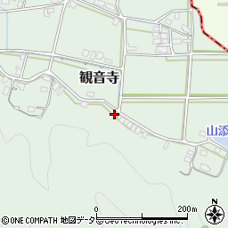 京都府福知山市観音寺107-1周辺の地図