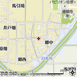 愛知県一宮市大和町福森郷中39周辺の地図