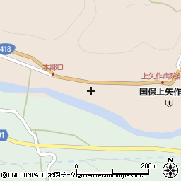 岐阜県恵那市上矢作町3143周辺の地図