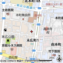 京都ルネスクリニック周辺の地図