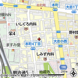 鍵交換の生活救急車　一宮市・受付センター周辺の地図