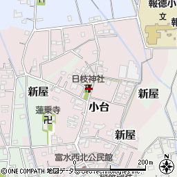 神奈川県小田原市小台184周辺の地図
