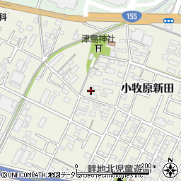 愛知県小牧市小牧原新田1313周辺の地図