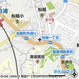 シンコウパーク田浦駐車場周辺の地図