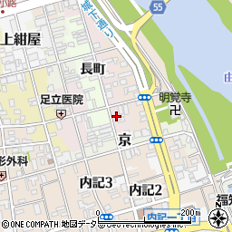 京都府福知山市東長7周辺の地図