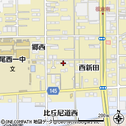 愛知県一宮市三条酉新田6-4周辺の地図