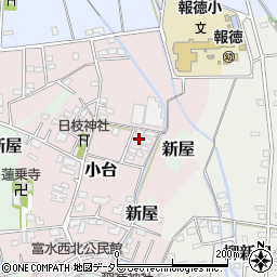 神奈川県小田原市小台105-7周辺の地図