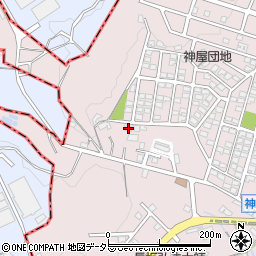 愛知県春日井市神屋町1398-2周辺の地図