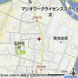 愛知県小牧市村中717周辺の地図