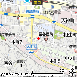 有限会社鎌田電器周辺の地図