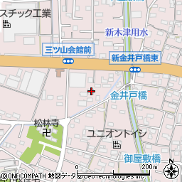 愛知県小牧市東田中602周辺の地図
