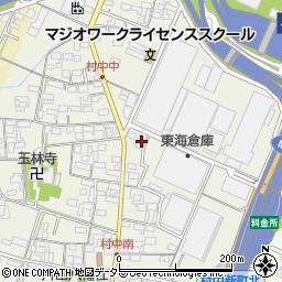 愛知県小牧市村中459周辺の地図