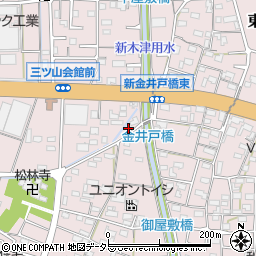 愛知県小牧市東田中665-2周辺の地図