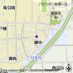 愛知県一宮市大和町福森郷中22周辺の地図