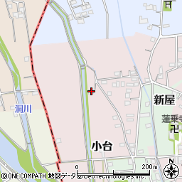 神奈川県小田原市小台242-4周辺の地図
