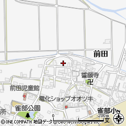 京都府福知山市前田周辺の地図